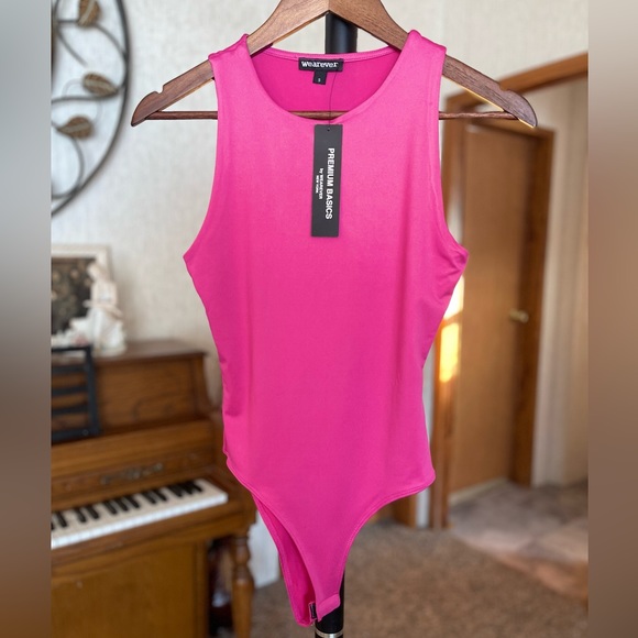 NWT KARDASHIAN WEAREVER BODYSUIT/SWIMSUIT - Picture 4 of 11